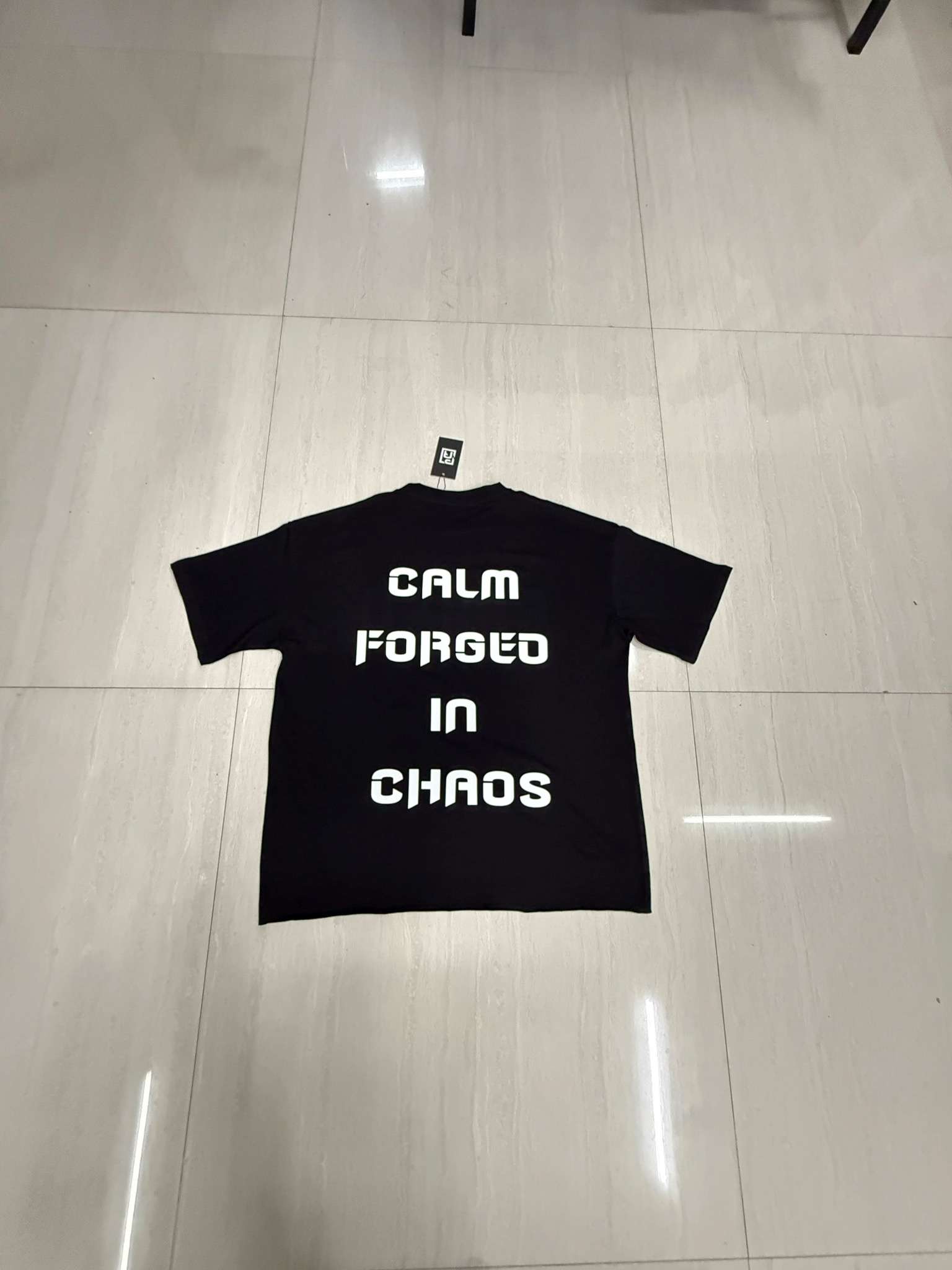 "Calm Forged in Chaos" Tee - Back